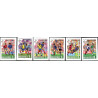 ¨Ungarn. 1990. VM i fodbold, UTAKKET AFA nr 3975-82U **  (o)