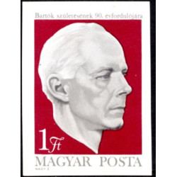 Ungarn. 1971. B. Bartok. Utakket AFA nr. 2628U **            (o)