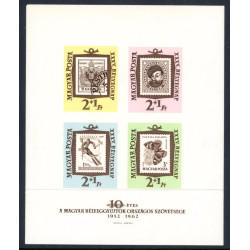 Ungarn. 1962. Frimærkets dag, UTAKKET AFA nr. 1832-35AU      (o) **
