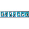 Ungarn.1983. Olympiske vinterlege. UTAKKET. AFA nr. 3537-43U **                (o)