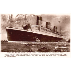 England. Cunard Line "534", brugt