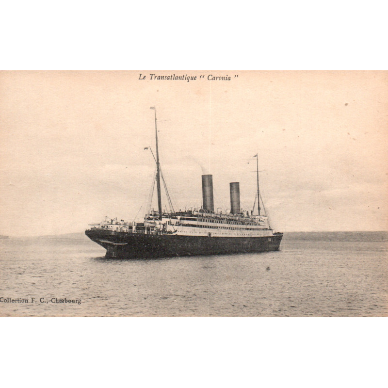 Frankrig. "LE TRANSATLANTIQUE CARONIA", ubrugt
