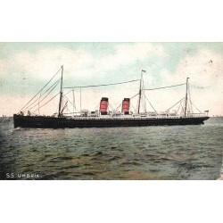 England. "S.S. UMBRIA", brugt