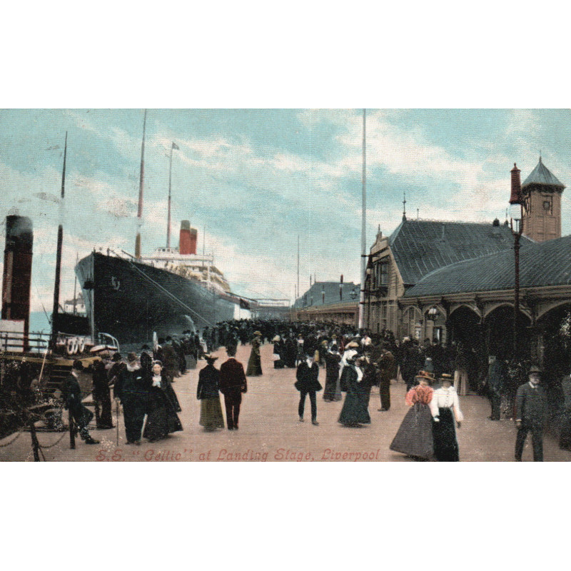 England. "S.S. CELTIC", brugt