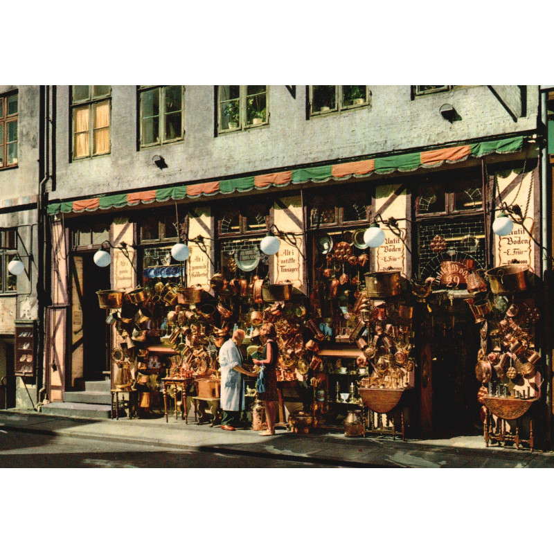 København. Fiolstræde "Antikforretning", brugt