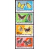 Tchad. Butterfly in complete set. Michel 174-77 **/MNH