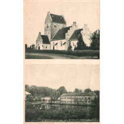 Lundtofte og Holte. Kirke og Raadvad fabrik og hotel. Brugt
