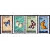 Mauritanie. Butterfly in complete set. Michel 290-93 **/MNH