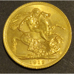 England-Great Britain. Sovereign George V 1912