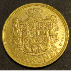 Frederik VIII. 20 kr. 1911 guldmønt goldcoin