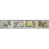 Rep. Centraafricane. Butterfly in complete set. Michel 42-45 **/MNH