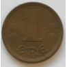 1 Øre. Chr. X. 1922 i en flot kvalitet for type og årstal.