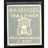 Frimærkepenge 5 Øre " M.H. Krause Træ & Finer" Grå