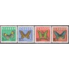 Ecuador. Butterfly in complete set. Michel 1140-43 **/MNH
