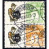 K. K. K. K. 4-blok. AFA nr. 31/34 st. **          stemplet postfrisk brev