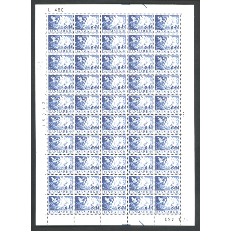1981. Europamærker / CEPT. AFA nr. 727-28 postfrisk   Stemplet FDC