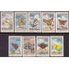 Tjekkoslovakiet. Butterfly/bugs in complete set. AFA 1147-55 **/MNH