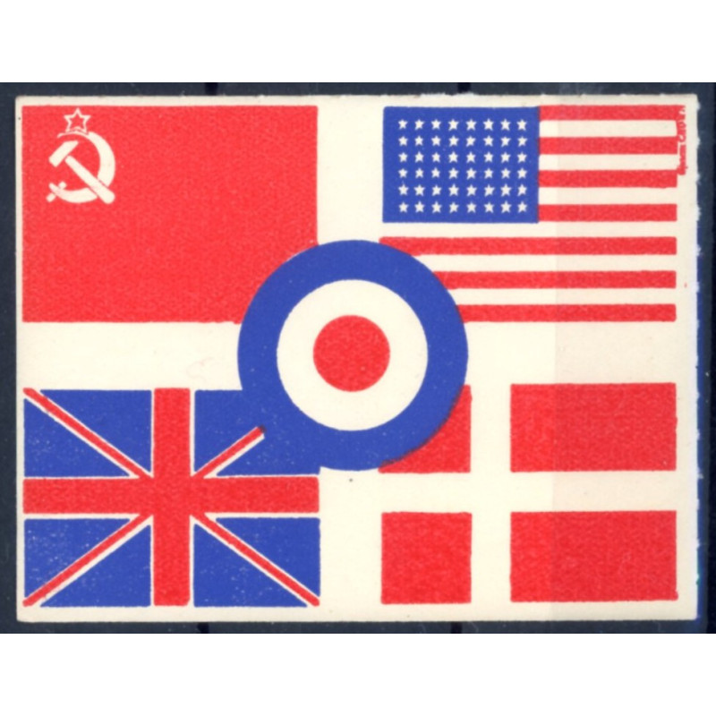 1945. Mærkat fra dagene omkring befrielsen