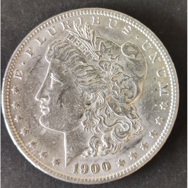 USA. 1900. Morgan Silver dollar "no mintmark"