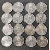 10 Øre  1973-1988. Margrethe II (16 stk)