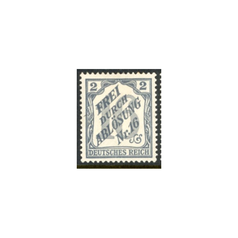 Rige. Tjenste. 1903. AFA nr. 9 ** (o)