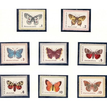Bulgaria. Butterfly in complete set. AFA nr 1305-12 **/MNH