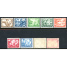 Rige. 1933. Wagner nødhjælp. AFA nr. 494-502 **  stemplet (o)