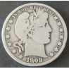 USA. 1909. Barber Half Dollar/50 Cent, "with Error in 1909"