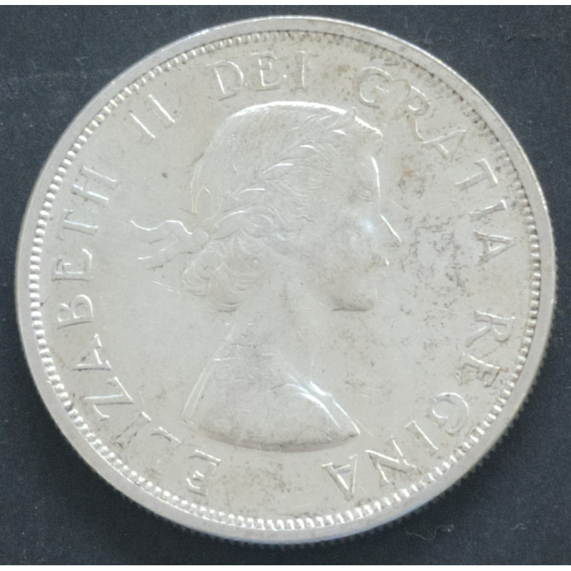 Canada. 1 Dollar Elizabeth. 1957