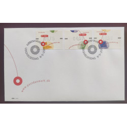 2001. FDC sæt med 3 værdier