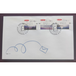 2005. FDC med 3 værdier