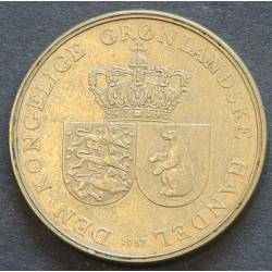 Grønlandske Handel. 1957. 1 Kr.