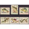 Tjekkoslovakiet. Fish in complete set. AFA nr. 1454-59 **/MNH.