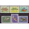 Venezuela. Fish in complete set. Michel no. 1675-81 **/MNH.