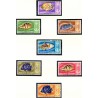 Maldive Islands. Fish in complete set. Michel no. 217-23 **/MNH.