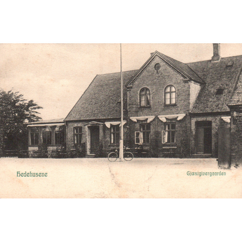 Hedehusene. Gjæstgivergaarden, brugt