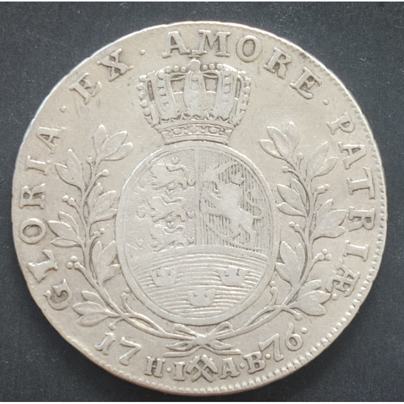 Chr. VII. 1 Speciedaler 1776 København (Sieg 23.2 H 11 B)