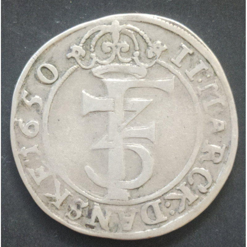 Norge. 1 Mark 1650 (Sieg 5.2 H 68B) 1-