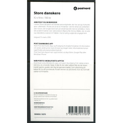 Danmark frimærkehæfte. Store Danskere nr. S273