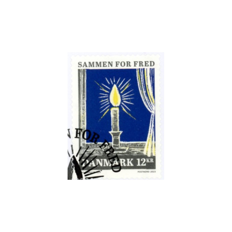 2023. Sammen for fred, AFA 2121. **    (o) postfrisk    Stemplet FDC