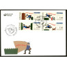 Færøerne. 2008. Post, komplet sæt på FDC