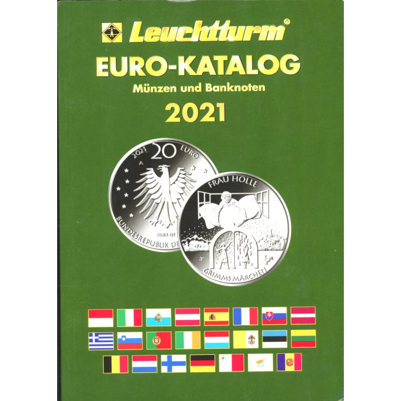Euro mønt og seddelkatalog 2021, Leuchtturm
