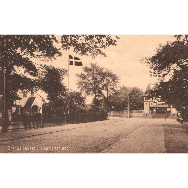 Charlottenlund. Grøndalshuset, brugt