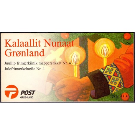 Grønland Jule/Christmas booklets no. 4 (1999)  Postfrisk/MNH   stemplet/used