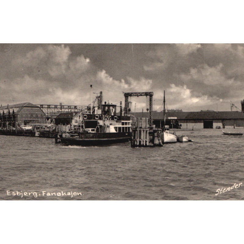 Esbjerg. Fanøkajen, brugt