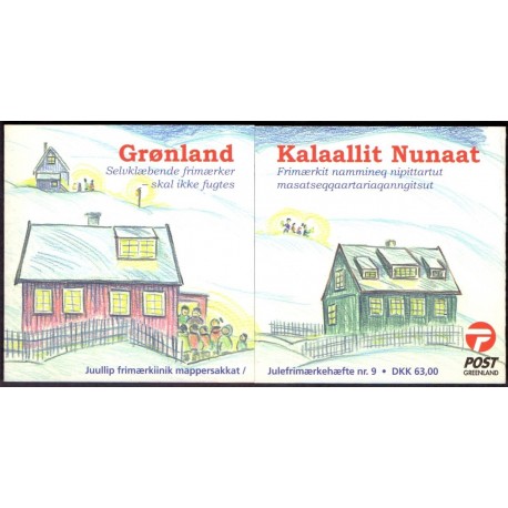 Grønland Jule/Christmas booklets no. 9 (2004)  Postfrisk/MNH   stemplet/used