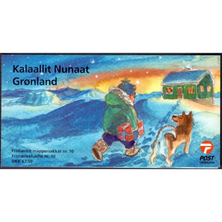 Grønland Jule/Christmas booklets no. 10 (2005)  Postfrisk/MNH stemplet/used