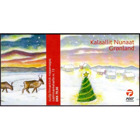 Grønland Jule/Christmas booklets no. 13 (2008)  Postfrisk/MNH   stemplet/used