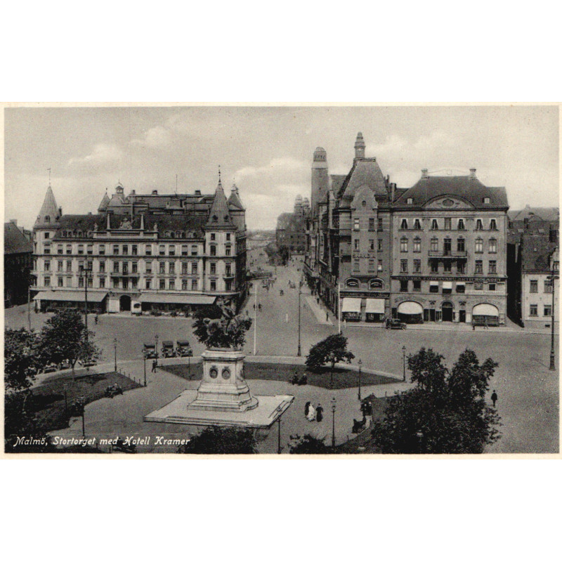 Sverige. Malmö, Stortorget, brugt
