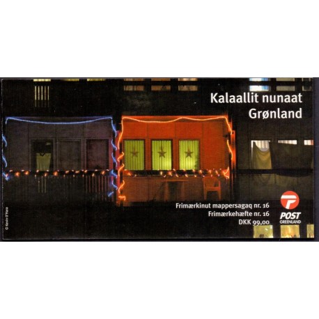 Grønland Jule/Christmas booklets no. 16 (2011)  Postfrisk/MNH   stemplet/used